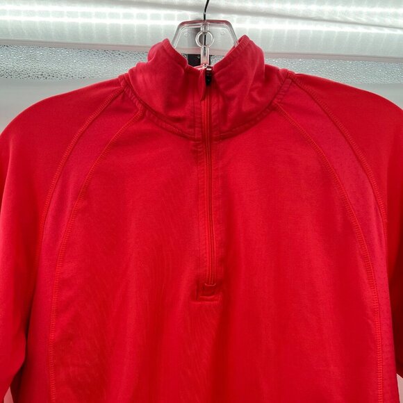 Champion Active Pullover Womens Size Medium Pink 1/4 Zip Collared Long Sleeve - Picture 2 of 9